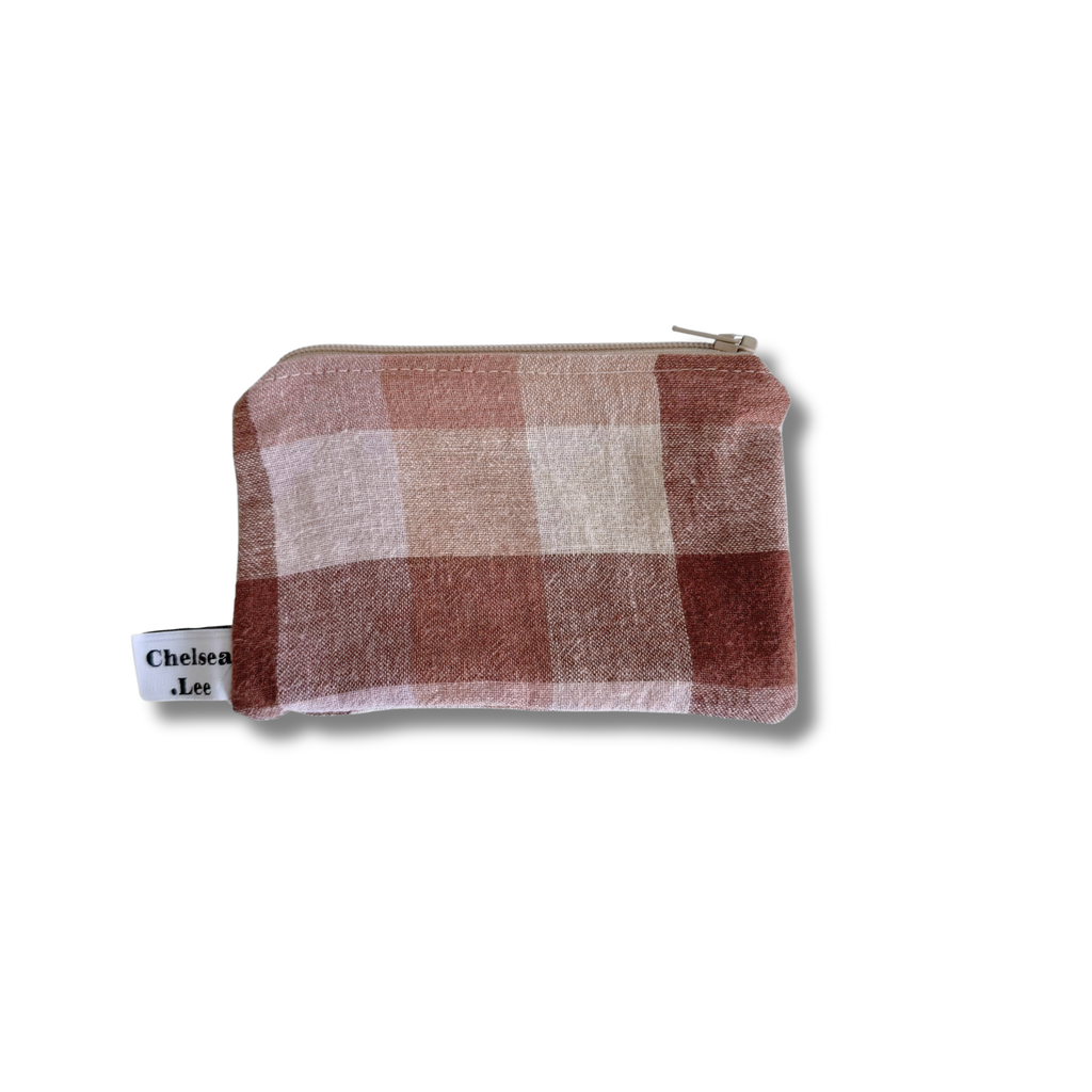 Ruthie Purse with cherry lining
